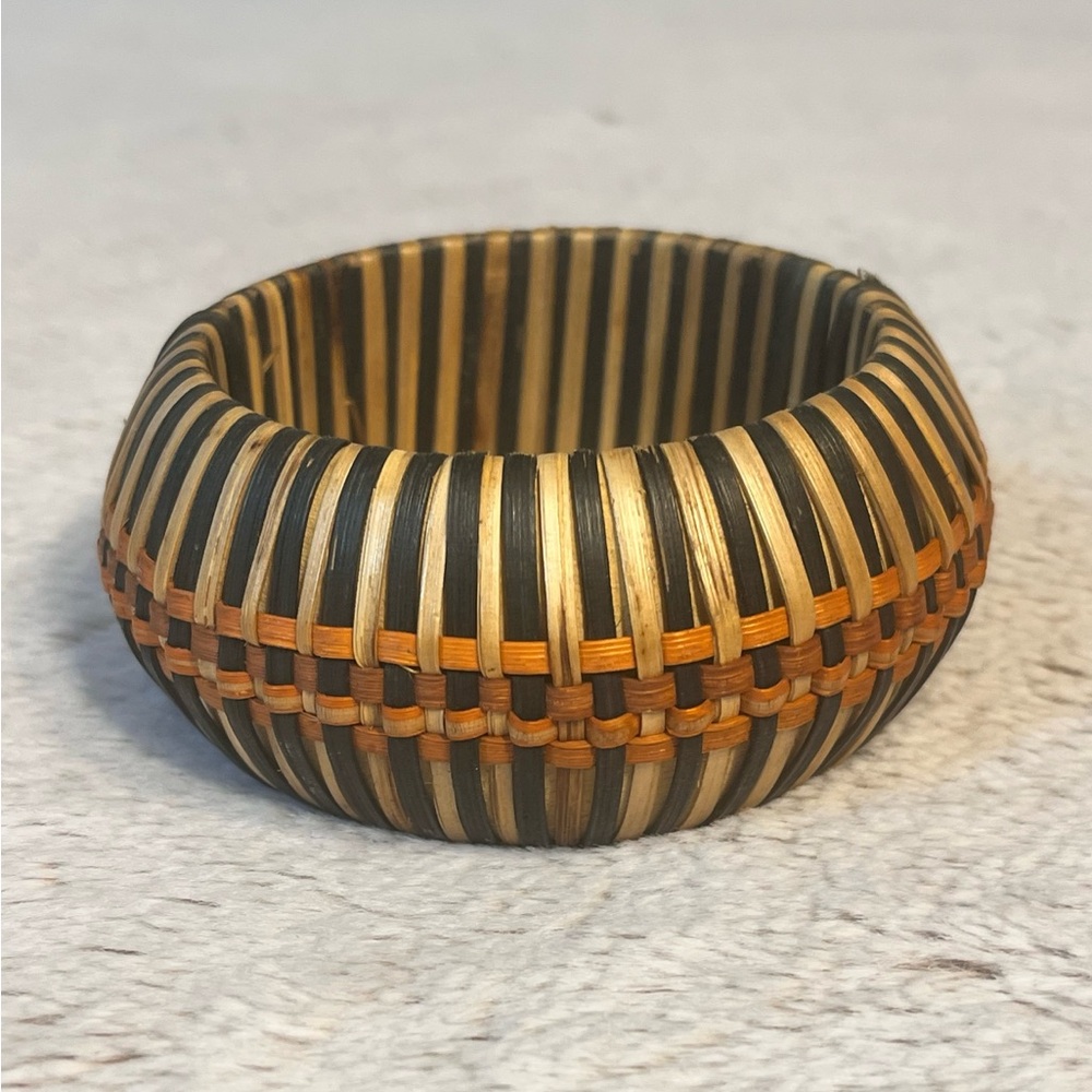 Striped African Woven Bracelet